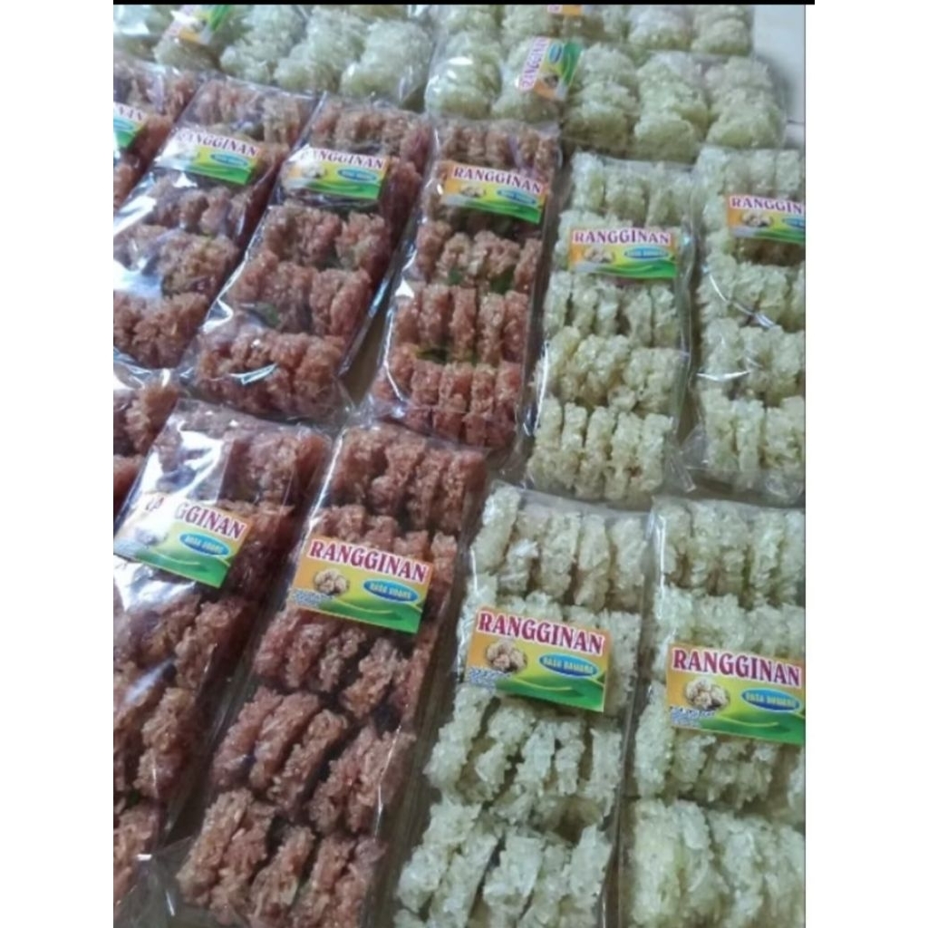 

promo rengginang mentah rangginan siap goreng