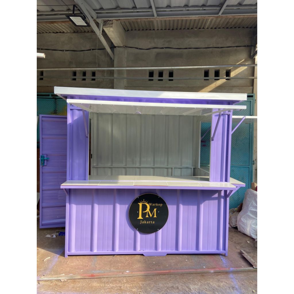 booth container jualan 200x150x200