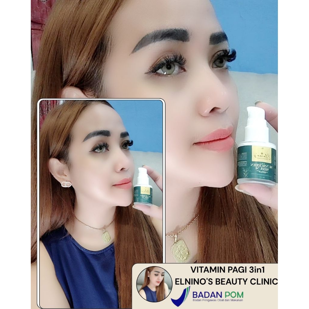 ELNINO'S BEAUTY CLINIC - VITAMIN PAGI 3in1 [SUNSCREEN, SERUM PELICIN, MOISTURIZER]