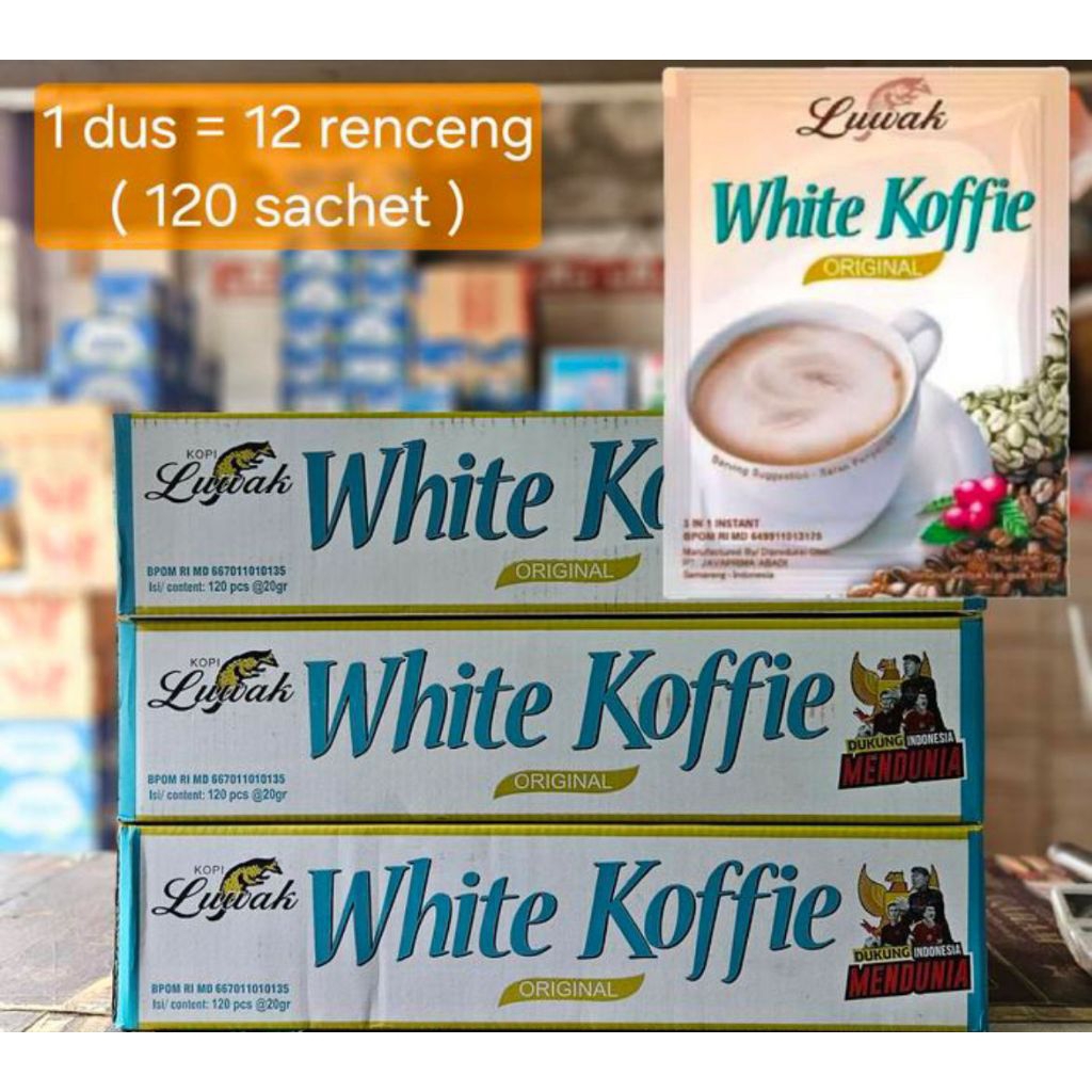 

Luwak White Koffie 30gr 1 karton