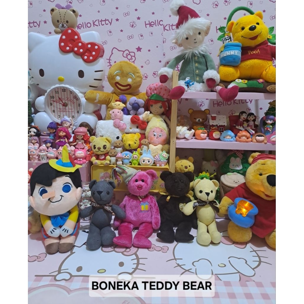 BONEKA GANCI BAG CHARM TEDDY BEAR TY BROOK USA