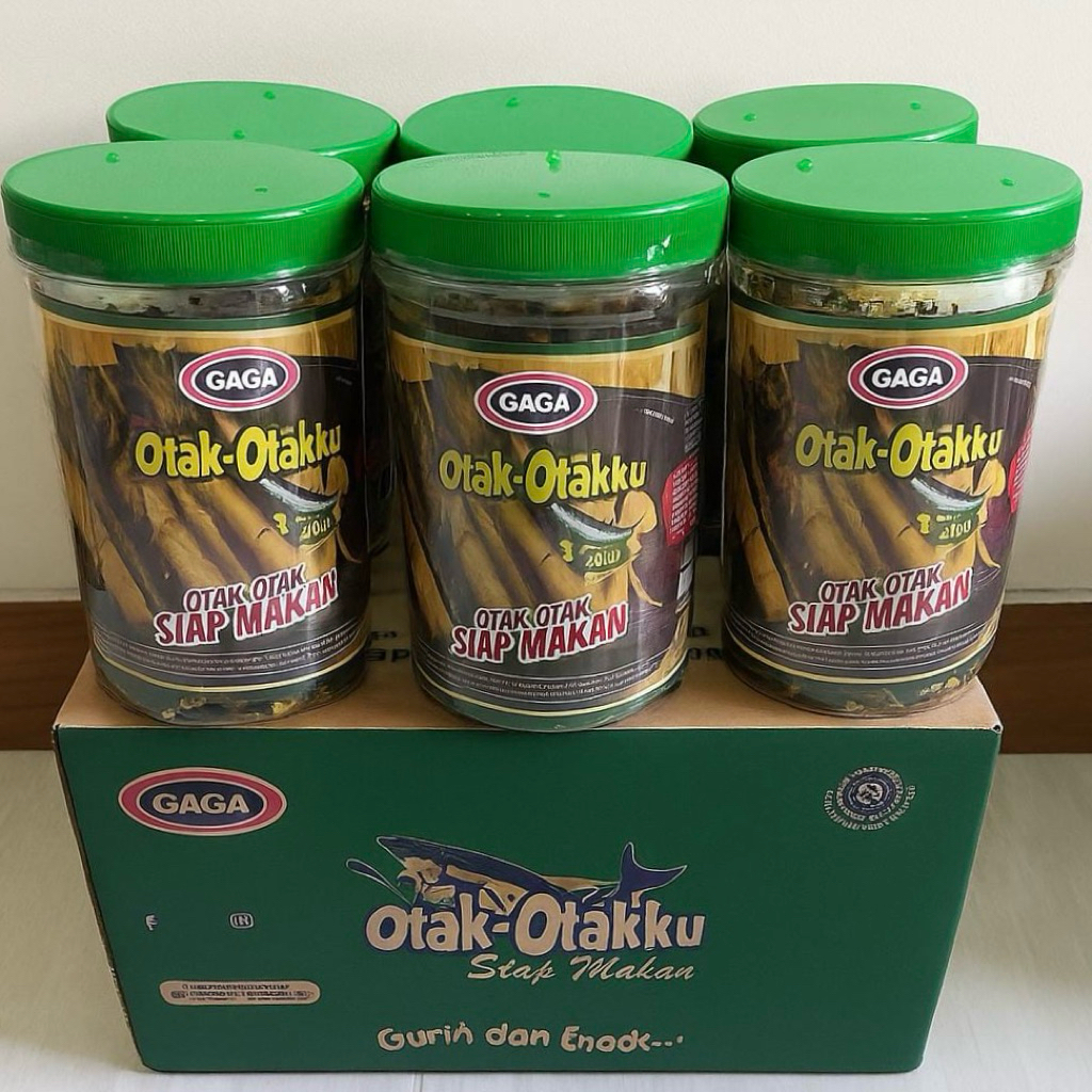 

GAGA Otak Otakku 1 Dus / Karton (Isi 6 Toples Harga Grosir)