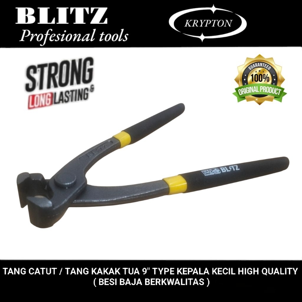 bison tang catut / tang kakak tua / gegep jaminan asli original