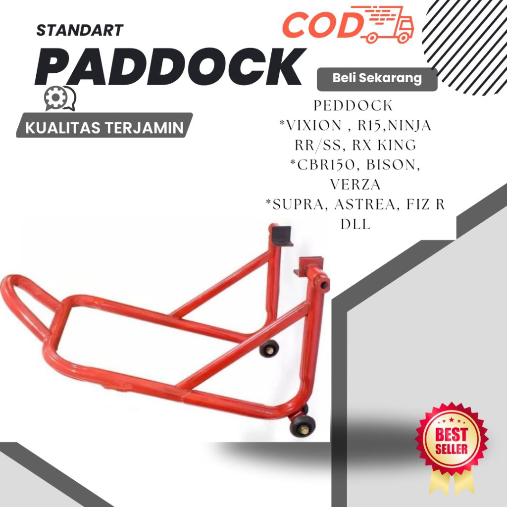 FLASH SALE STANDAR PADDOCK MOTOR NINJA RR R15, VIXION, CBR, RX-KING,, NINJA 250, CB250RR