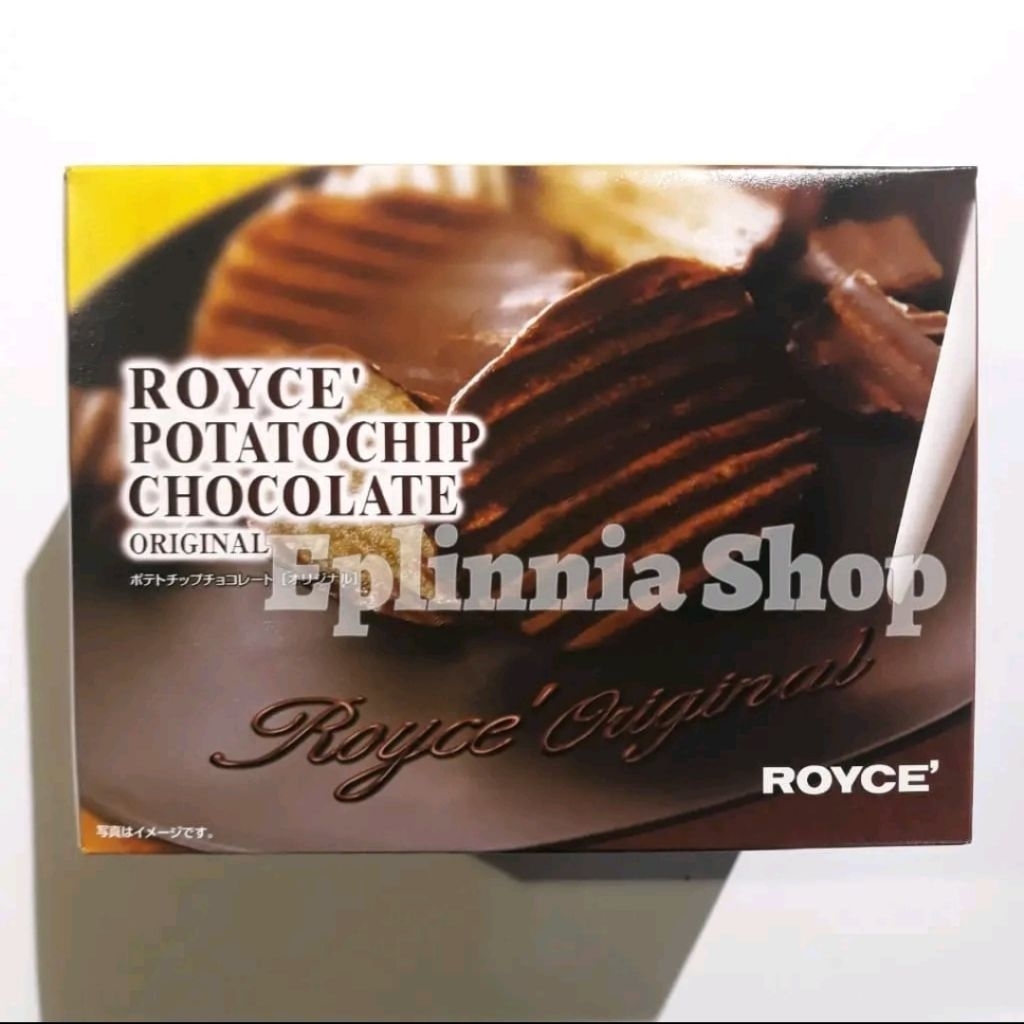 

Royce Potato Chips Chocolate Original - Cokelat Royce