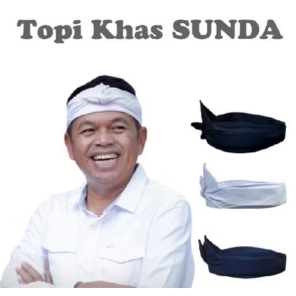 Belangkon lubang batik, belangkon lubang polos, Ikat kepala batik, Ikat kepala polos, Udeng Sunda, T