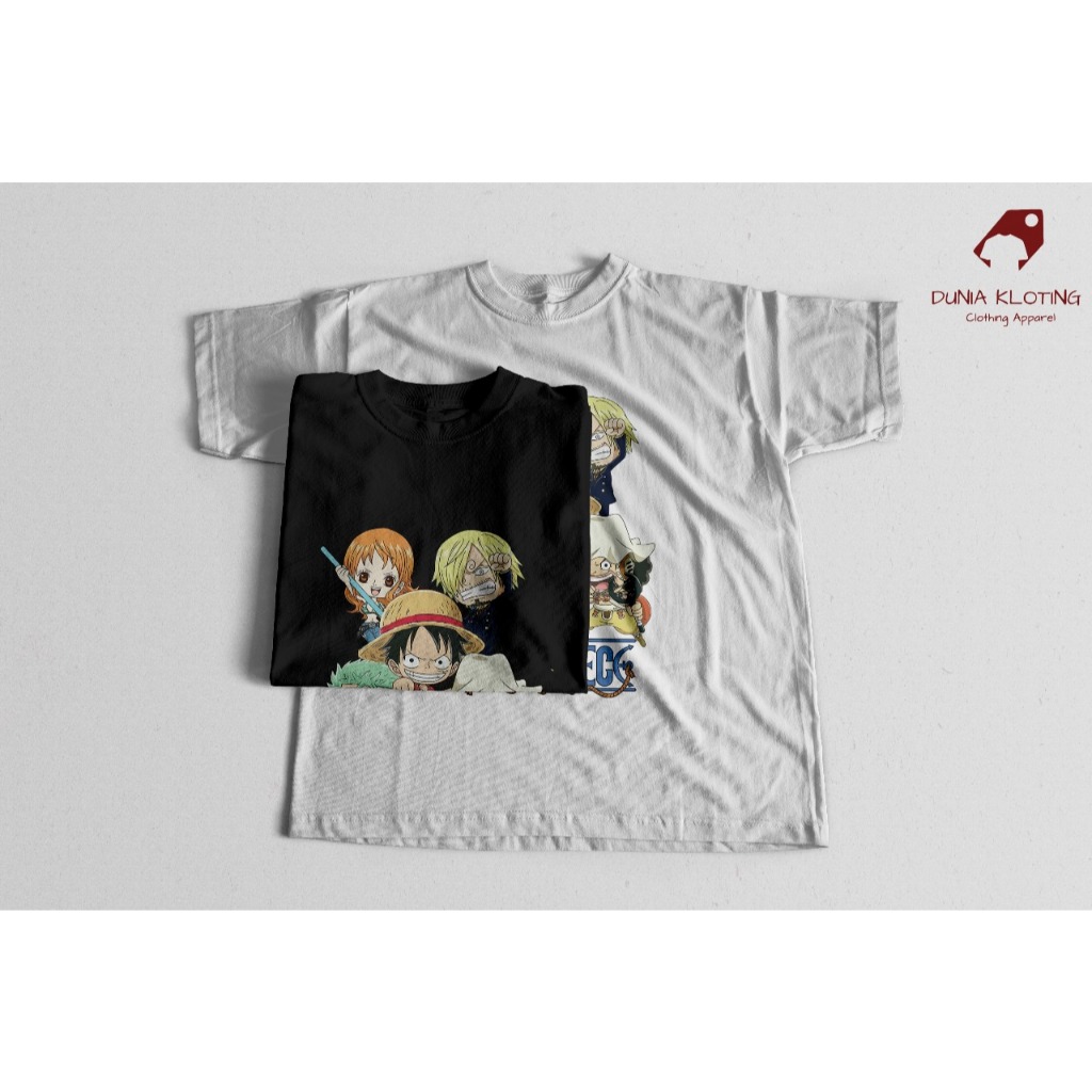 Kaos one Piece / kaos one Piece anime / kaos one Piece Luffy crew / kaos anak one Piece Luffy crew /