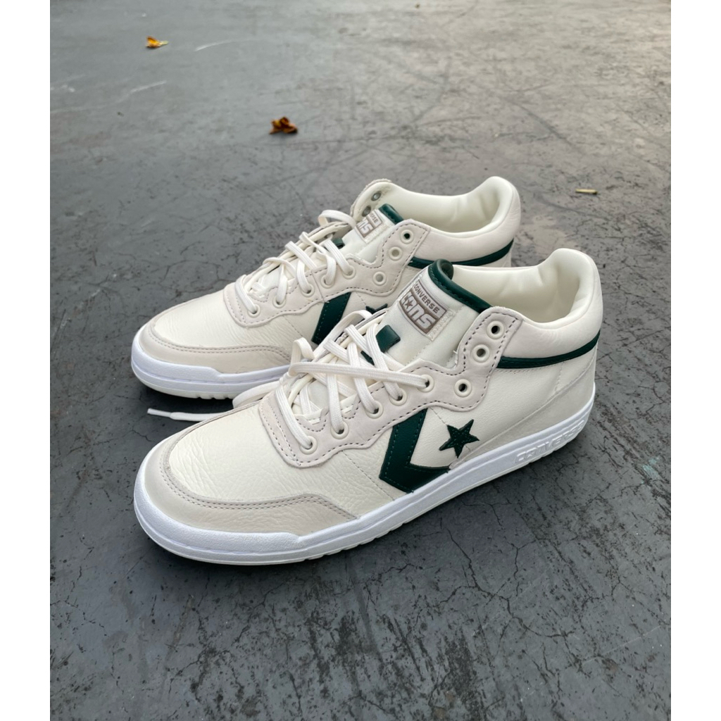 NEW Converse Cons FASTBREAK MID PRO ‘White Green Envy