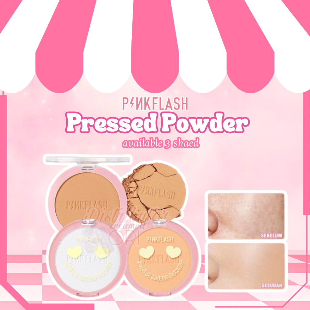 PINKFLASH OhMySelf Pressed Powder Long-lasting Matte Lightweight Oil Control COMPACT POWDER