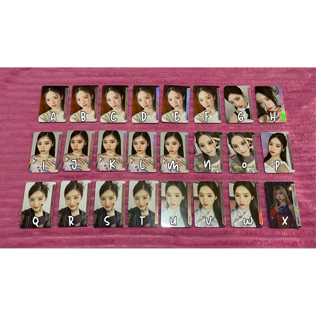 Official ARTMS Heejin “K” Objekt Scanned Photocard / LOONA