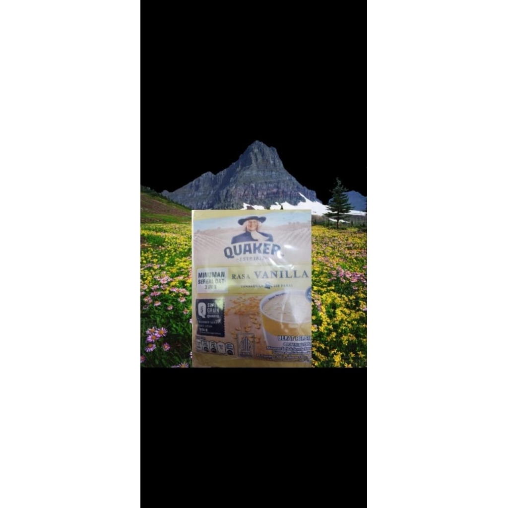 

Quaker minuman sereal oat 3in1 isi 10 pcs@@