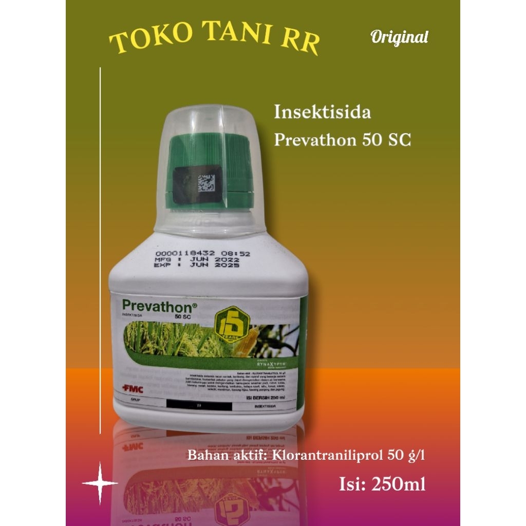 Prevathon 50SC 250ml Insektisida Pembasmi Hama Sundep (Penggerek Batang), Ulat Grayak, Ulat Putih Pa