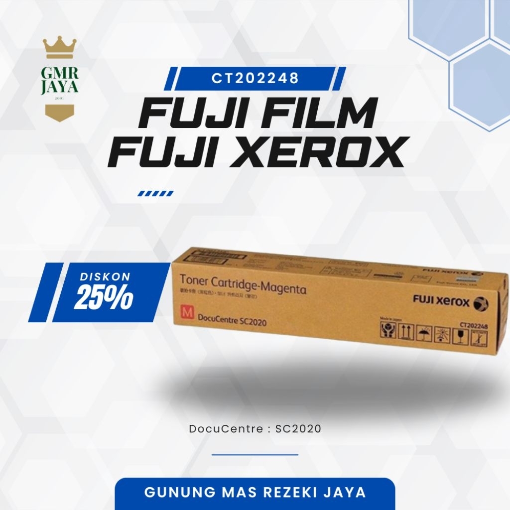 Toner FUJI XEROX CT202248 Magenta original / Toner cartridge FUJI XEROX CT202240 Magenta original / 