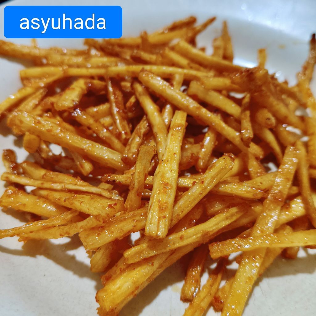 

stik keripik singkong gurih pedas manis kripik singkong pedas manis asin gurih 1 pack 250 gram