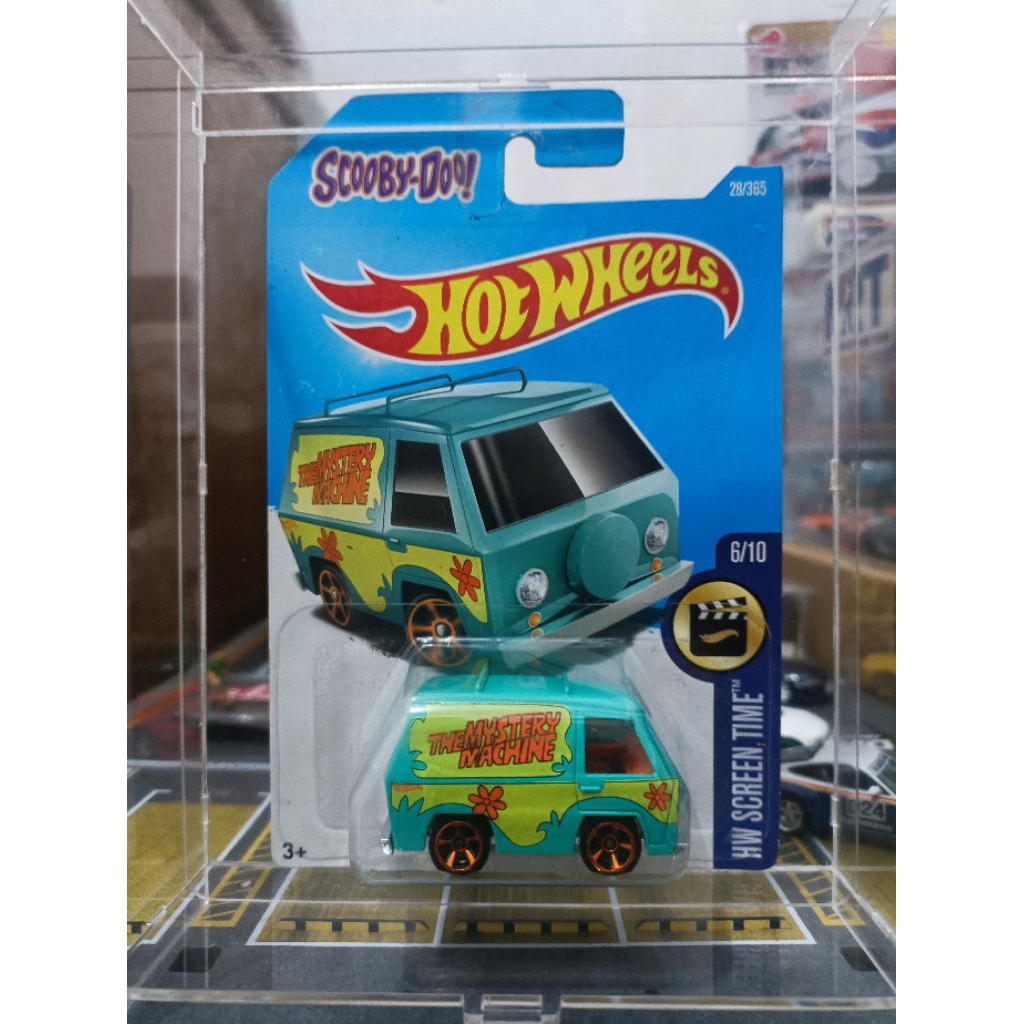 Hot Wheels HW Screen Time Mystery Machine, part of the Scooby-Doo series, numbered 28/365