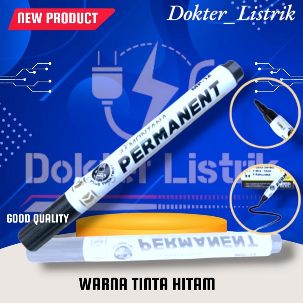 

Spidol PERMANEN TINTA HITAM