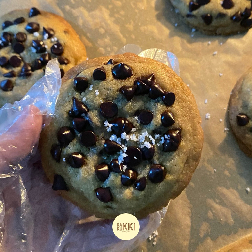 

Rakki Kukki PREMIUM Soft Cookies Chocochip 50 gram