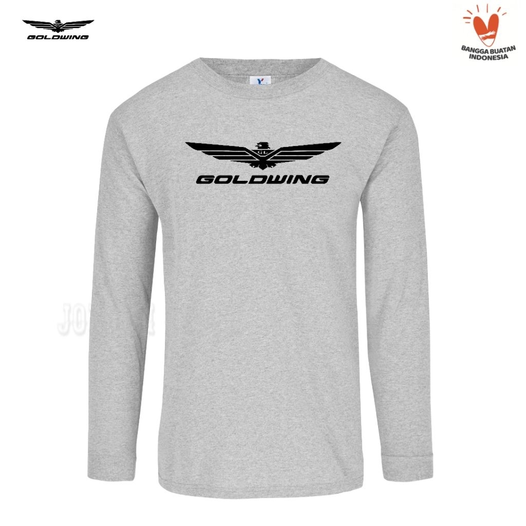 Tshirt Baju Kaos Lengan Panjang Honda Goldwing