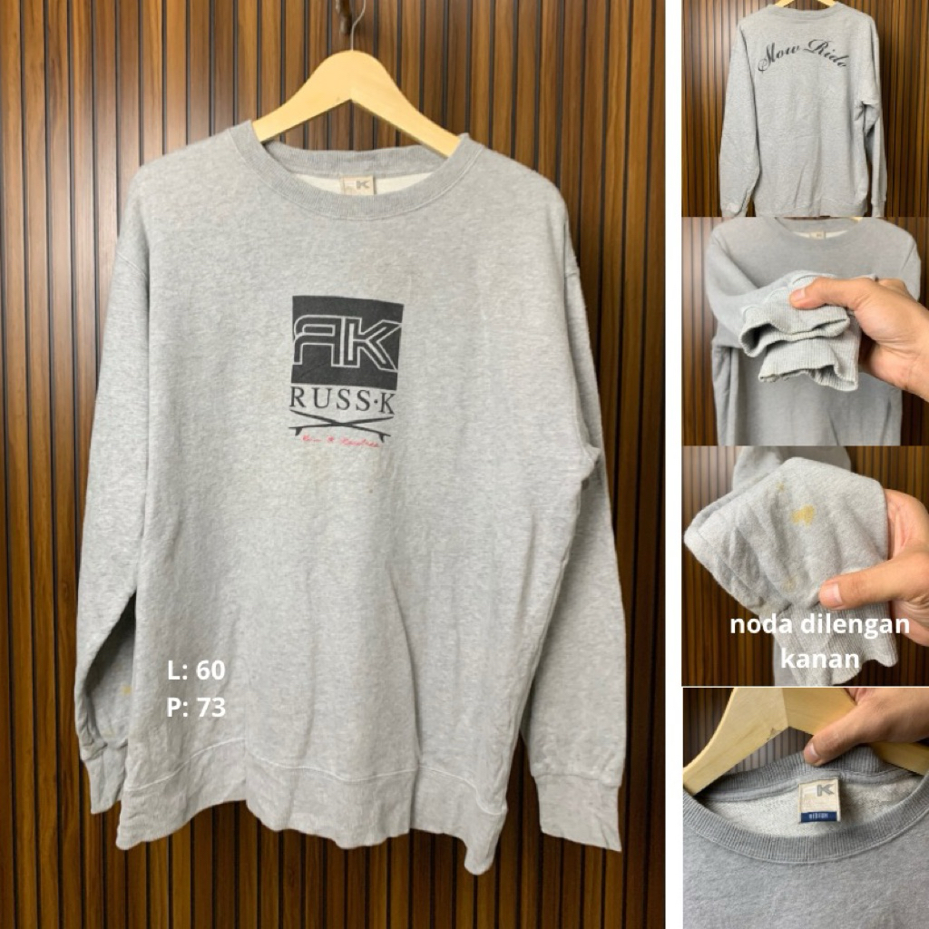 Crewneck/sweatshirt Russ.K Unisex