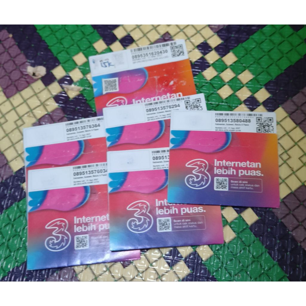 Kartu Perdana Tri 3 Sakti Murah