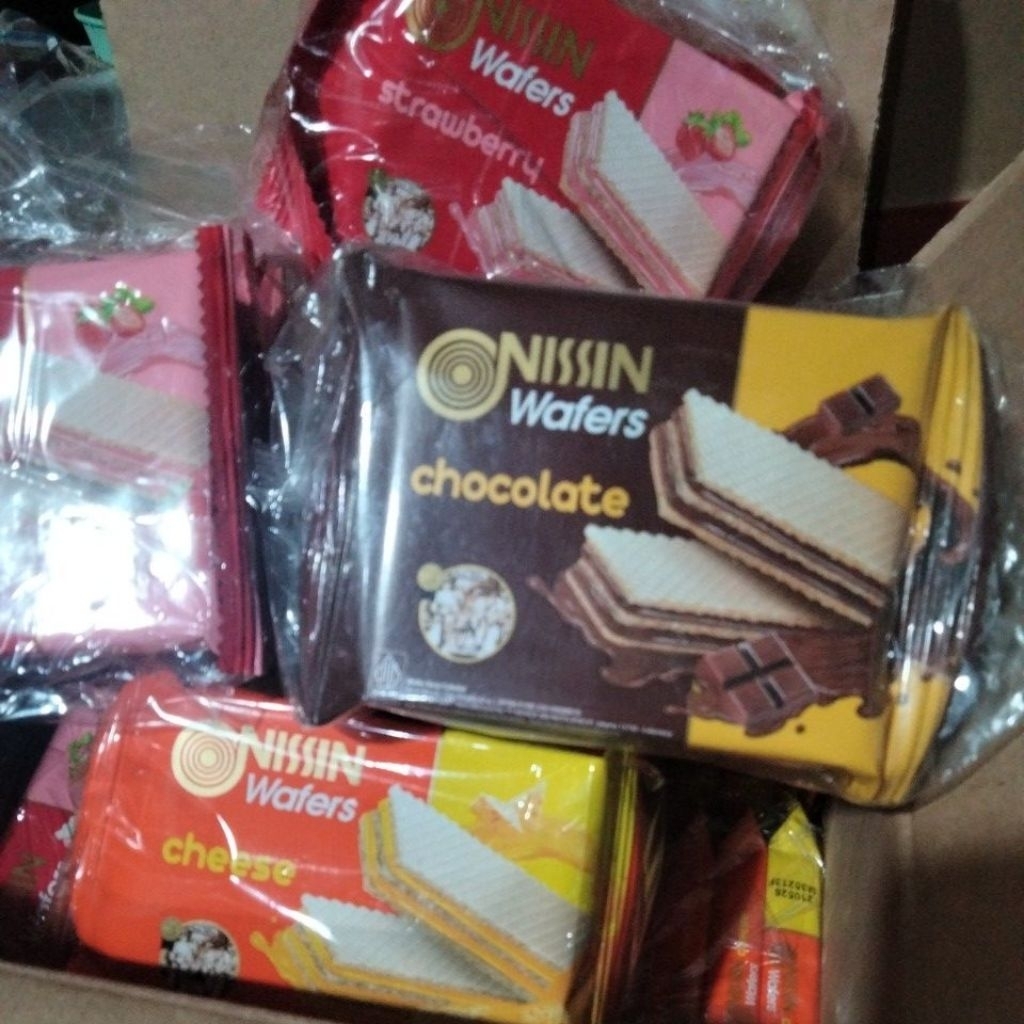 

[42 gram] Nissin wafer kemasan pocket