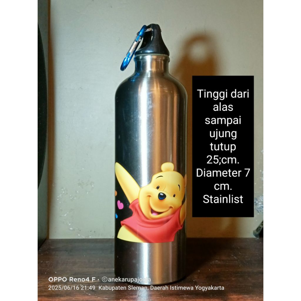 botol minum winnie the pooh disney