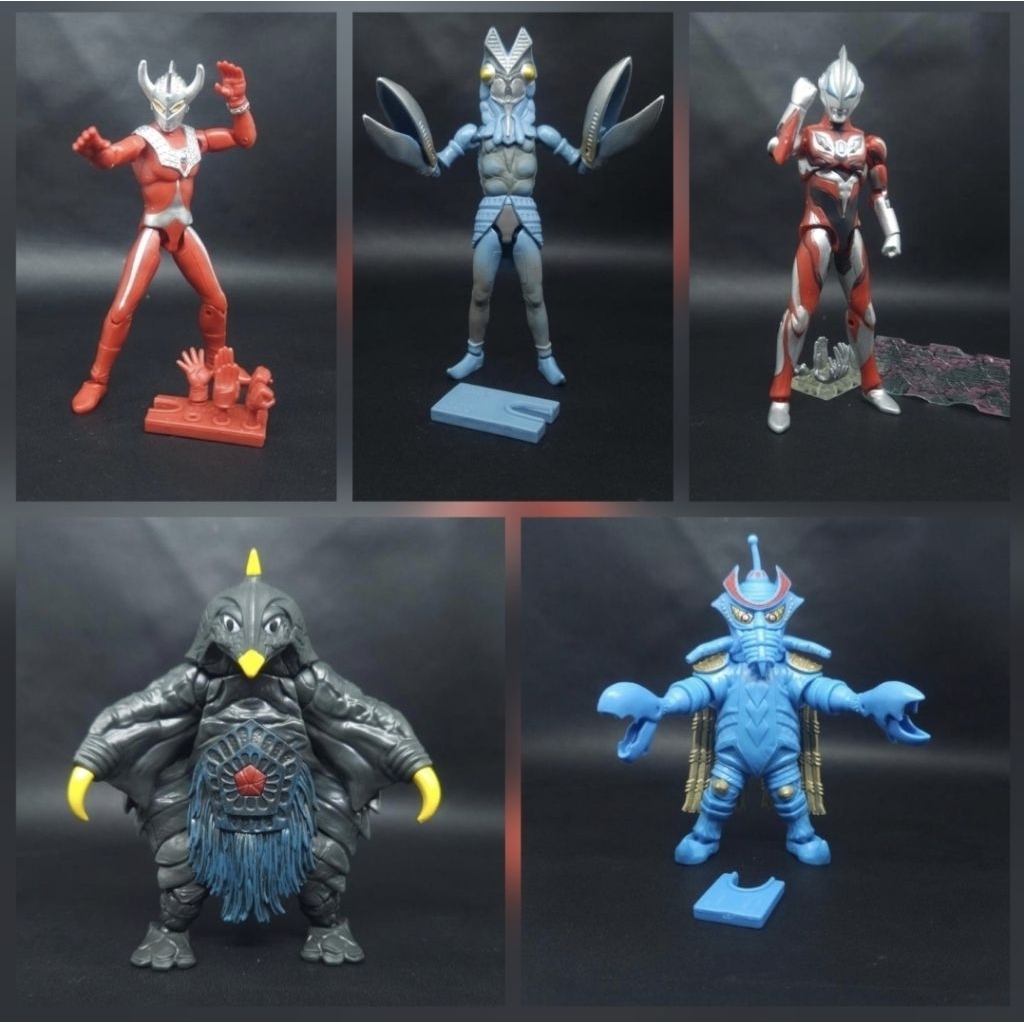 shodo showa ultraman taro geed primitive alien baltan temperor bemstar kaiju bandai