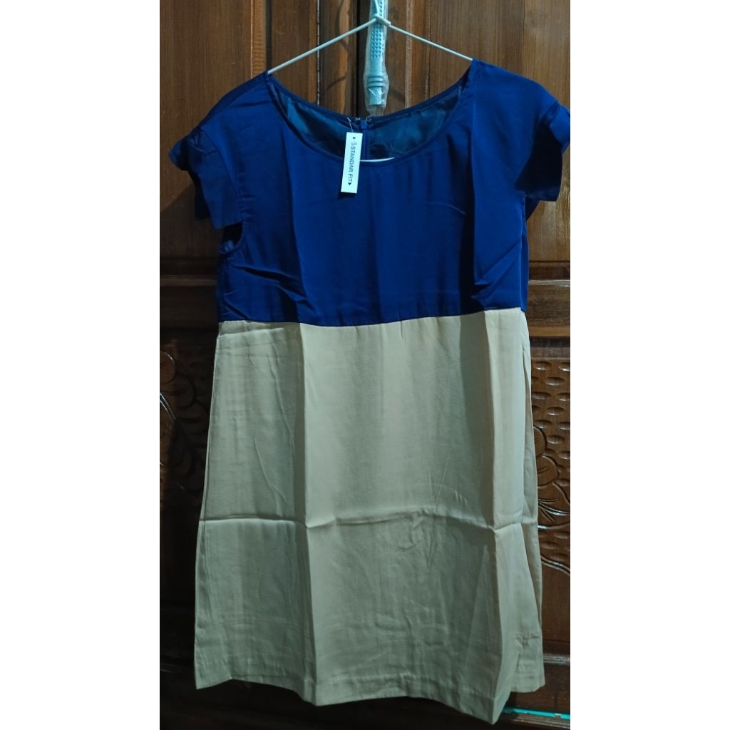Baju Dress Sifon TL lengan pendek