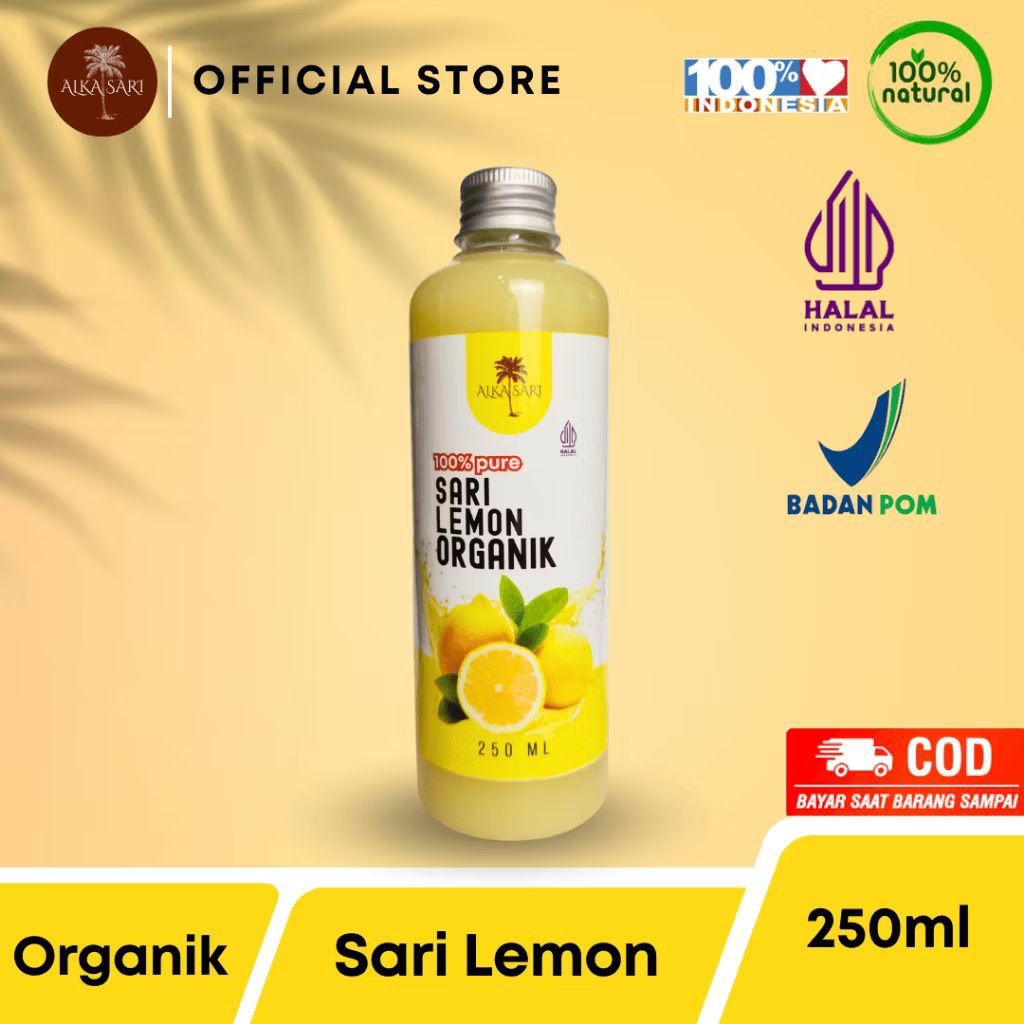 

Sari Lemon Murni Asli Premium 250ml