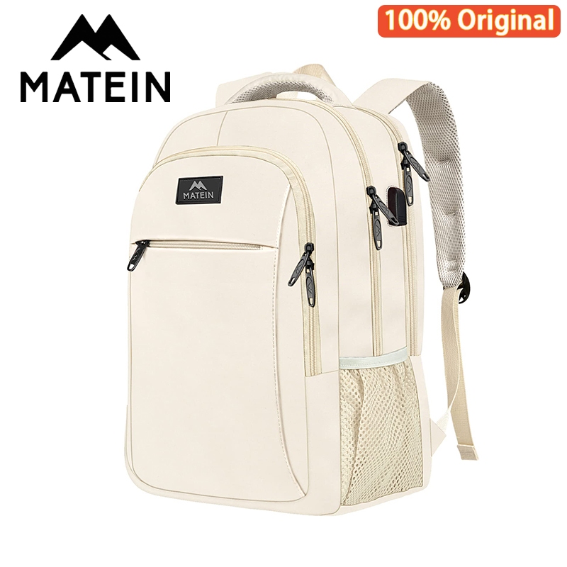 Copatela - Matein Tas Ransel Laptop 16 Inch Wanita Backpack Guru Sekolah Kerja Daypack