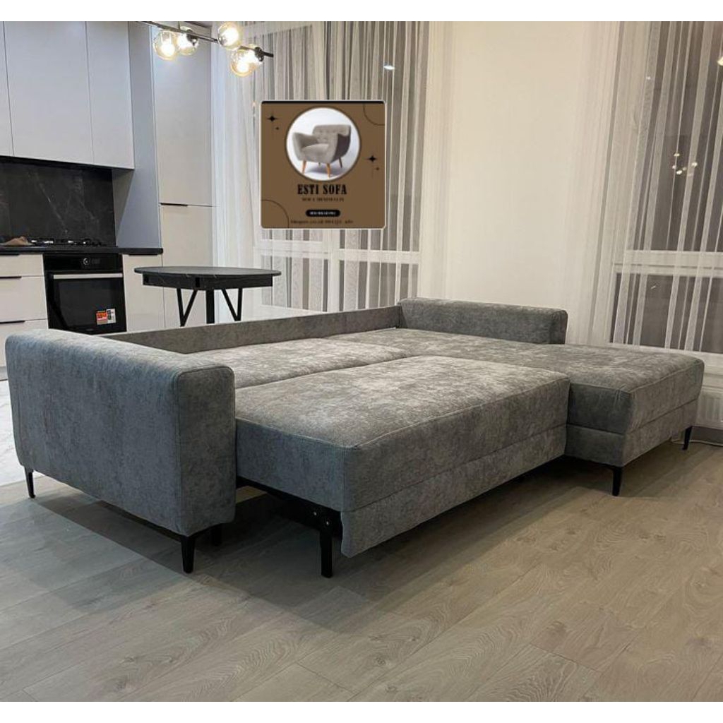 FREE BANTAL Sofa L Bed Multifungsi Sofa L Bed 2 in 1 Sofa L Bed Minimalis Terbaru Sofa L Bed Aesthet