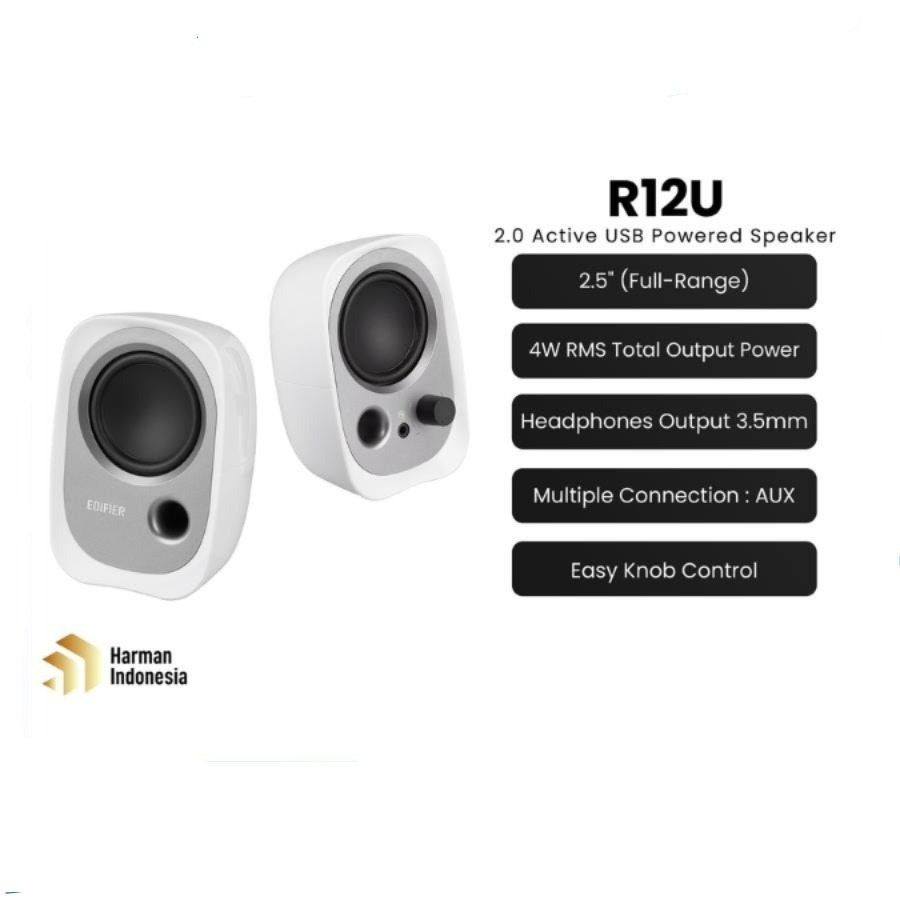 EDIFIER R12U Speaker Active Powered USB 2.0