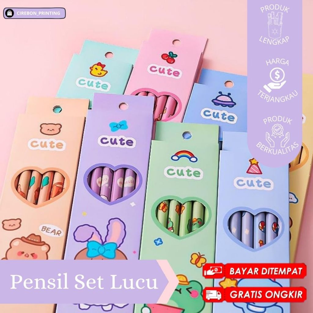 

PENSIL SET LUCU / PENSIL SET ISI 10 / PENSIL LUCU / PENSIL IMPORT / PENSIL MURAH / ATK MURAH / ATK CIREBON / BISA COD / FREE ONGKIR