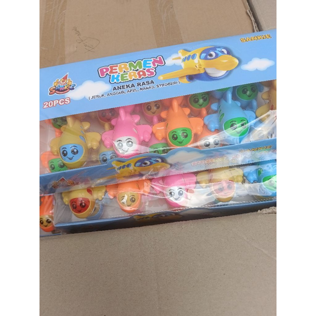 

permen pesawat jumbo jet 20 pcs/pack