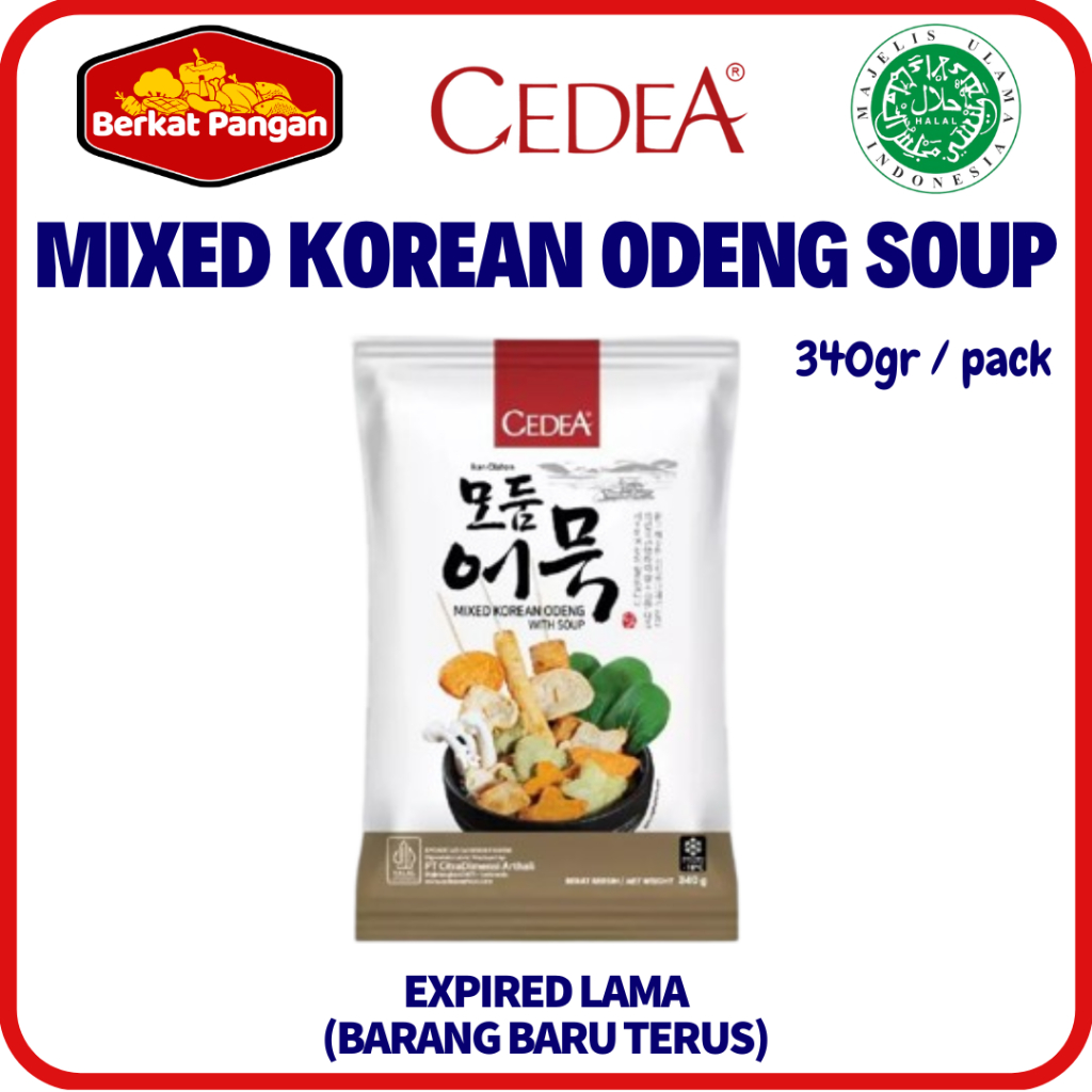

CEDEA Mixed Korean Odeng with Soup 340gr