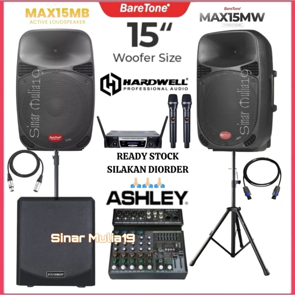 Paket sound system Karaoke Baretone