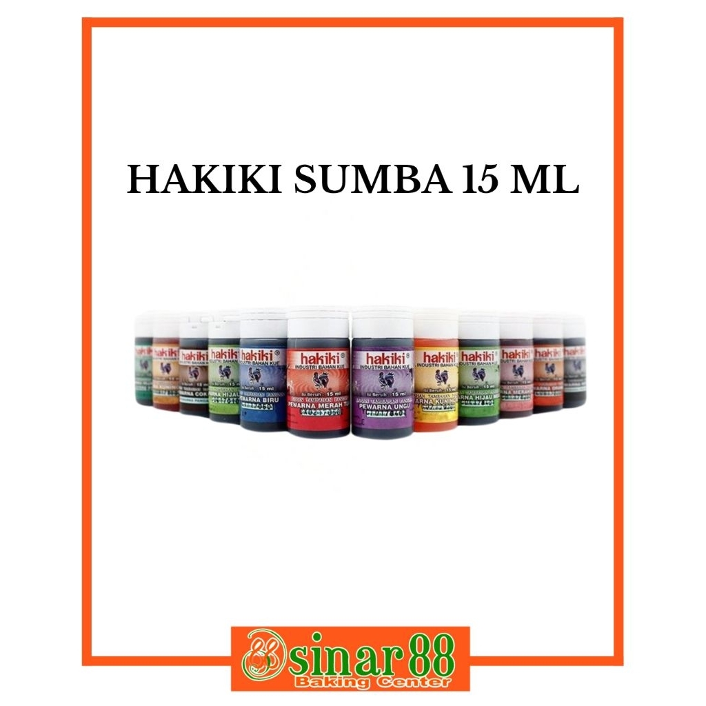 

Hakiki Sumba Pewarna Makanan 15ml