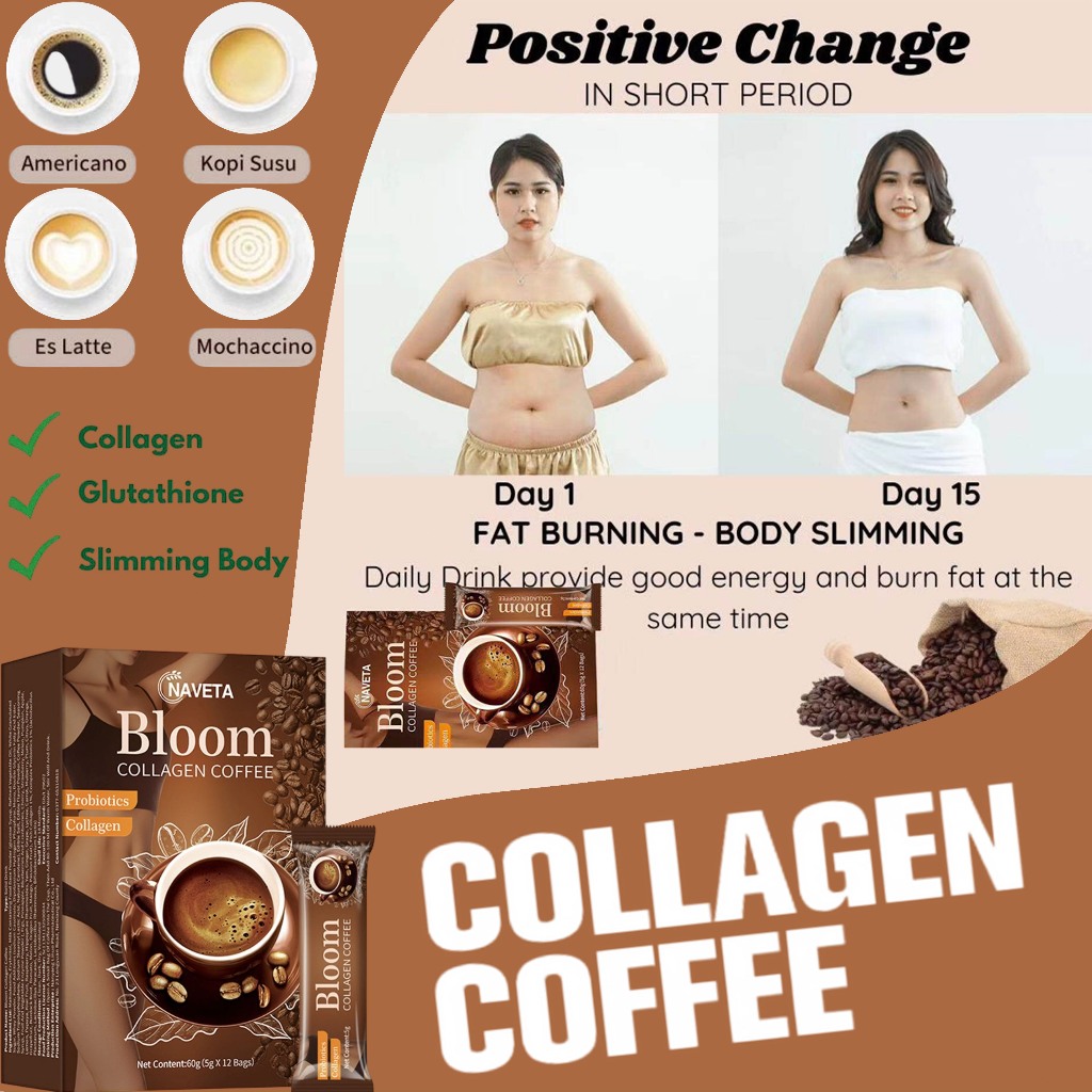 

SWEETRIP Bloom coffee collagen diet drink for loss weight bloom collagen coffee slimming coffee gluta collagen bloom coffee collagen coffee with collagen coffee drink nugen bloom collagen coffee collagen coffee