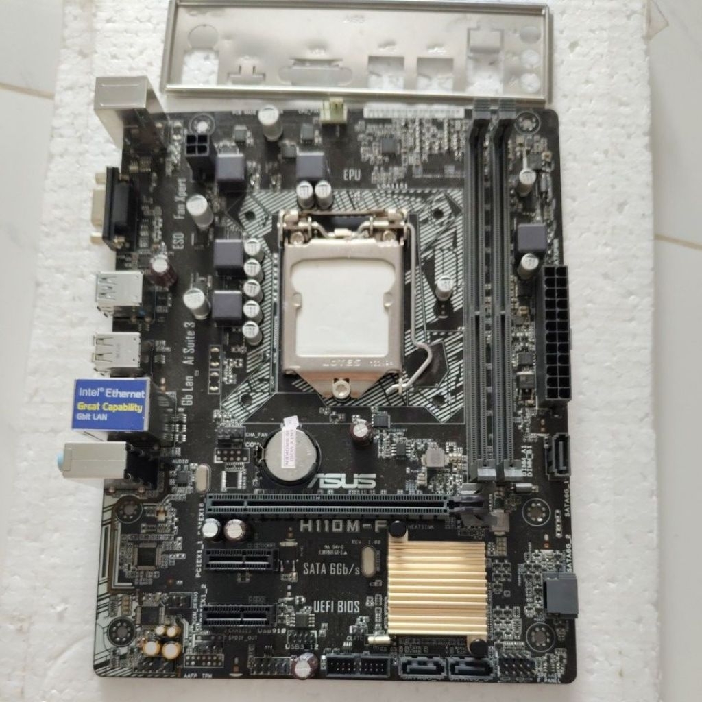 PAKET MOBO ASUS H110 + I5 7400 + DDR4 8GB