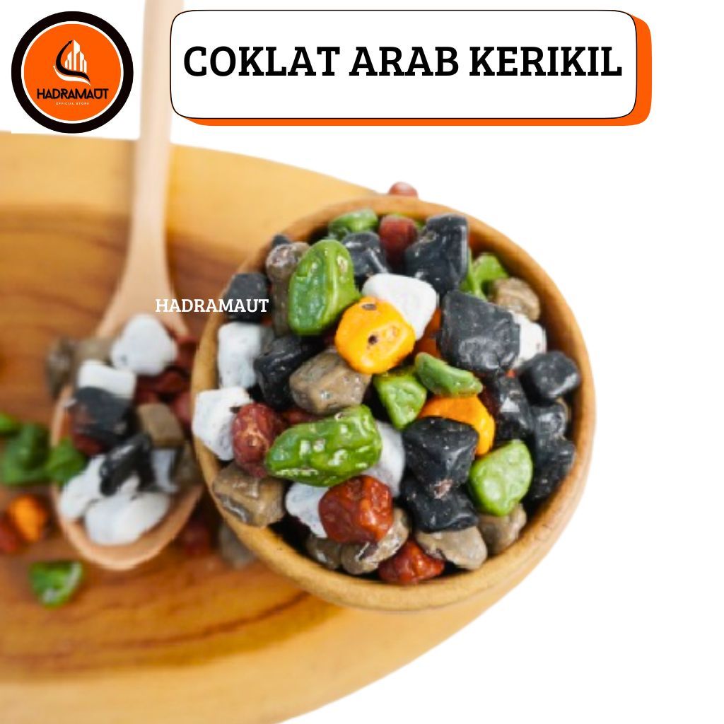 

Cokelat Batu / coklat krikil kemasan 250gr | Oleh oleh haji dan umroh Halal Mood Buster