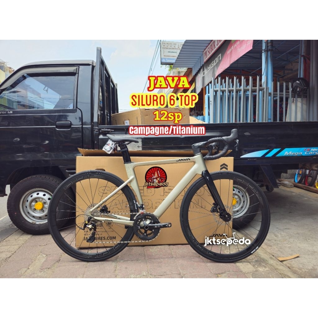Sepeda Roadbike AERO JAVA SILURO 6 TOP