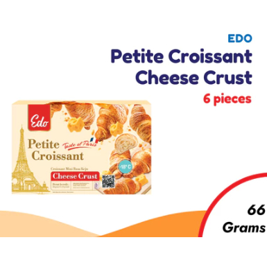 

Edo Petite Croissant Cheese 66gr - Frozen Mart Manado (Frozen Food Manado)