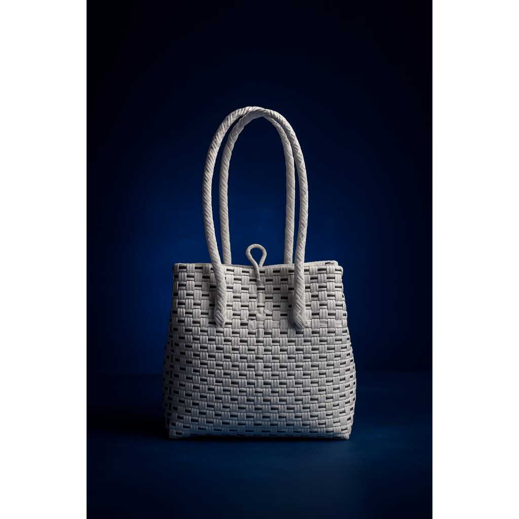 Tas Anyaman Rajut Plastik PREMIUM Handmade - Multifungsi & Stylish