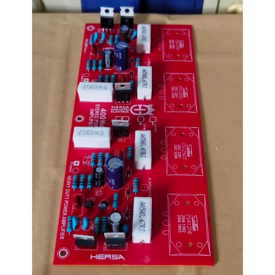 Keka'Store Driver Power Safari 2 X 400 Stereo Sanken Driver Sanken 400Watt Stereo