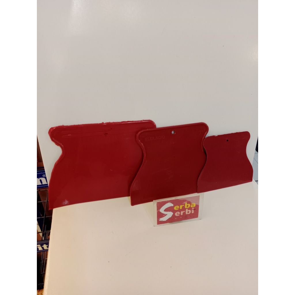 -/PCS SKRAP PVC-Skrap kape plastik dempul plamir pvc