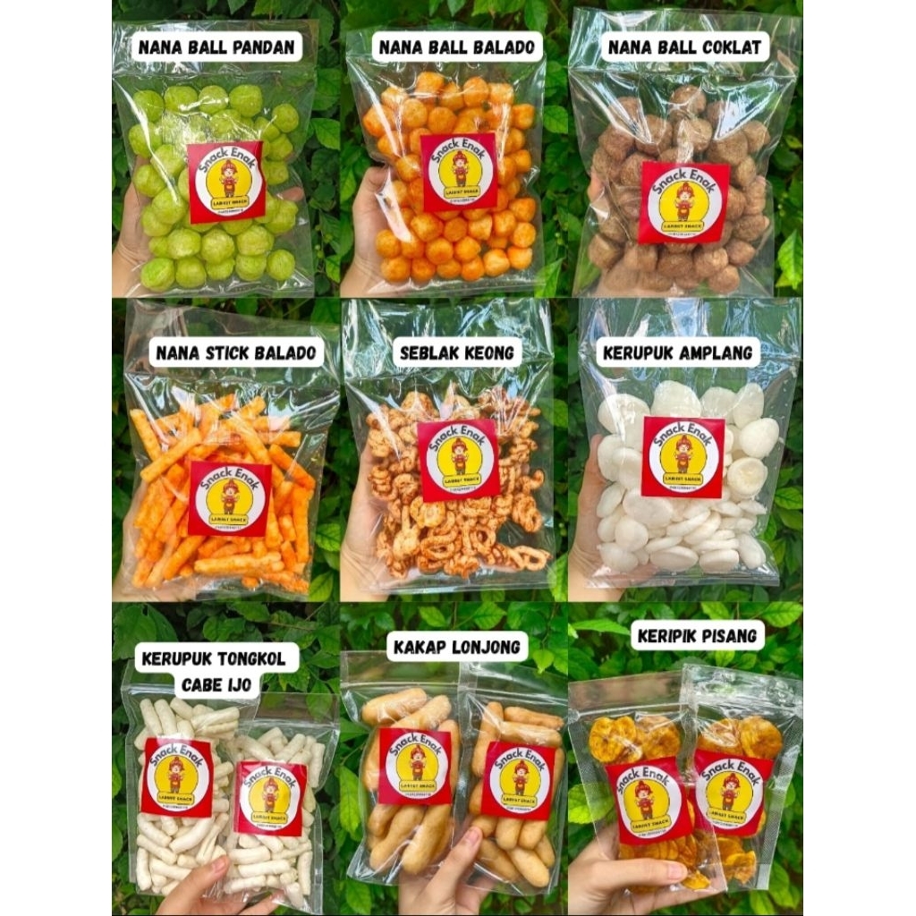 

Camilan murah serba 3.000 Snack camilan terlengkap pedas manis gurih basreng tipis makaroni keripik kaca keripik pare