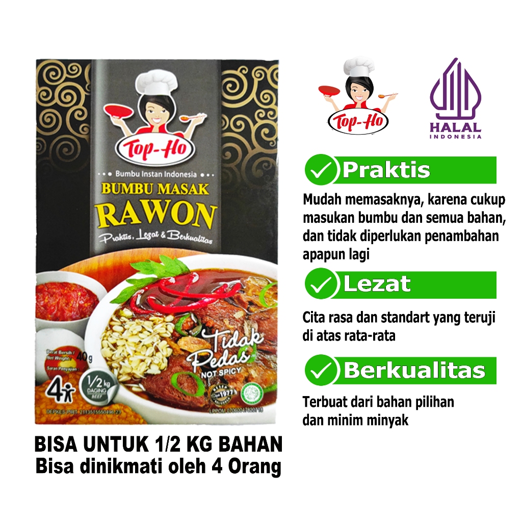 

Bumbu Instant Rawon 40gr