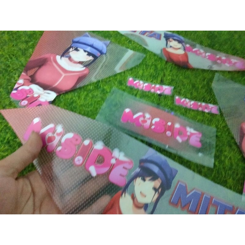 Striping Sticker Transparan Honda Vario Led Old 125/150 Copy Desaign Anime Mita