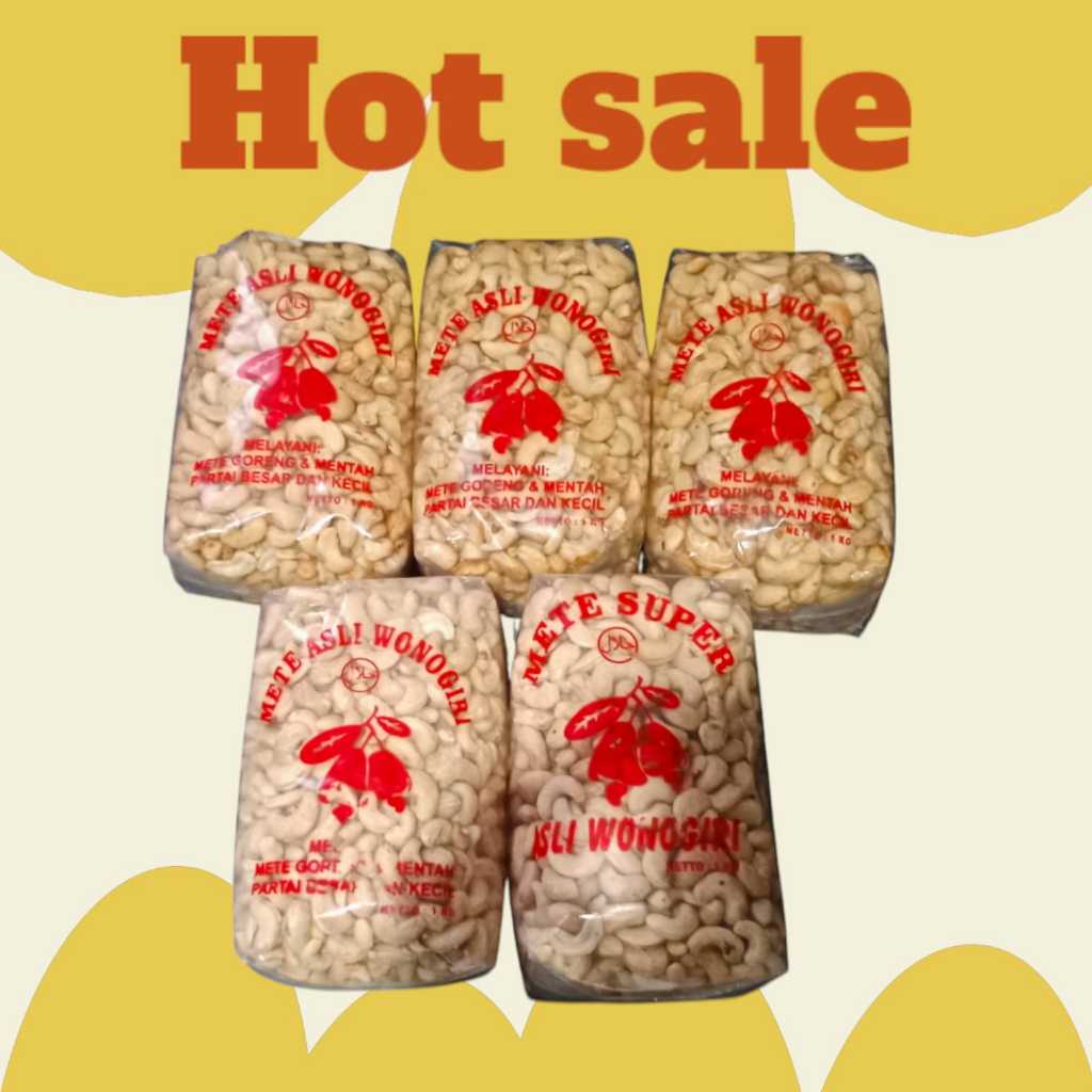 

Mete Utuh 1kg - Kacang Mete Mentah 1kg Fresh, Ekonomis, dan Bernutrisi Makanan Food Masakan Snacks Mede Peach Susu