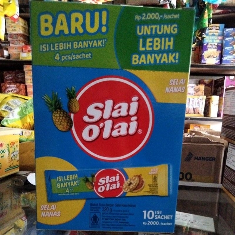 

SLAI OLAI SELAI NANAS 320GR(ISI 10PCS)